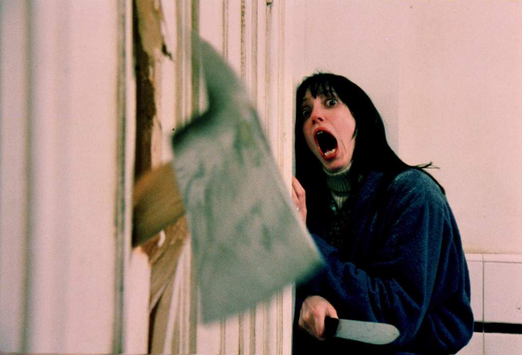 Shelley Duval in "The Shining." (Warner Bros.)
